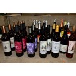 WINE, a collection of nineteen bottles of red wine, eight bottles of sparkling wine, two bottles