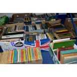 BOOKS, approximately 130 - 140 titles in seven boxes consisting of hardback and paperback