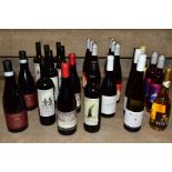 WINE, a collection of twelve bottles of red wine, eleven bottles of white wine and two bottles of