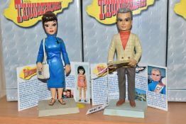 TWO BOXED ROBERT HARROP DESIGNS THUNDERBIRDS FIGURES, celebrating 40th Anniversary, 'Jeff Tracy'