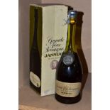 JANNEAU 50-YEAR-OLD GRAND FINE ARMAGNAC, one bottle, seal intact, fill level consistent for 1960's