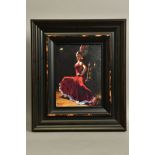 FABIAN PEREZ (ARGENTINIAN 1967) 'STUDY FOR CELINA WITH ABANICO III' a limited edition print of a