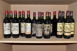 BORDEAUX WINE, sixteen bottles comprising three bottles of Chateau Labegorce 1978 Margaux, seals