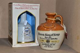 WHISKY, comprising one Munro's King of Kings Rare Old Scotch Whisky in a ceramic flagon, 70%