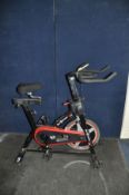 A WE'R SPORTS REV XTREME CYCLE S100 SPIN BIKE (odometer needs battery so untested)