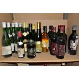 WINE, a collection of red and white wine, the white's comprise seven bottles of Gaillac Perle