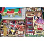 A QUANTITY OF ASSORTED COLLECTORS AND COSTUME DOLLS, various styles and nationalities, well loved