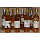 BARSAC / SAUTERNES, six bottles of Chateau Liot Barsac 1970, five bottles have fill levels at low