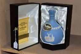 WHISKY, Glenfiddich 21-Year-Old Pure Malt Scotch Whisky presented in a Wade Jasperware Decanter,