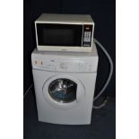 A ZANUSSI ZWG 6161P WASHING MACHINE (PAT pass and powers up but not been tested further) and a Sharp