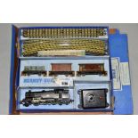 A BOXED HORNBY DUBLO TANK GOODS SET, No EDG7, comprising class 4MT standard tank locomotive, No