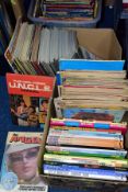 A QUANTITY OF MAINLY FILM, TV AND MUSIC RELATED ANNUALS AND MAGAZINES ETC, mainly 1960's to 1980'