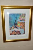 ROLF HARRIS (AUSTRALIAN 1930) 'STILL LIFE - HOMAGE TO CEZANNE' a limited edition print, 158/695