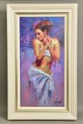 HENRY ASENICO (AMERICAN 1971) 'PRELUDE TO A TREASURE', a limited edition print of a female figure