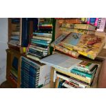 BOOKS, over 100 titles in six boxes including Travel (encyclopaedic works by the AA, Atlases,