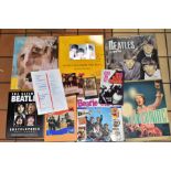 THE BEATLES EPHEMERA, six books, a Tour Programme, a replica Festival programme, two Beatles 'Live