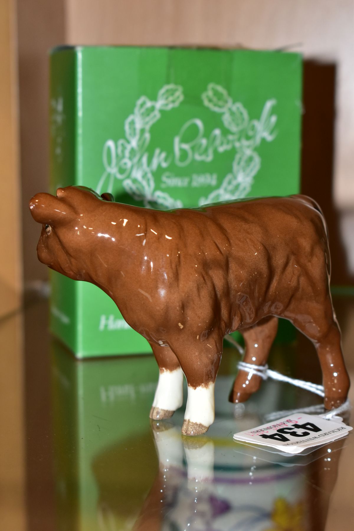 A BOXED BESWICK SPECIAL EDITION LIMOUSIN CALF, No.1827E, special colourway produced for The - Image 3 of 5