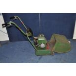 AN ATCO PETROL CYLINDER MOWER with grass box (engine pulls freely but hasn't been started)