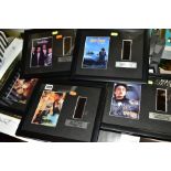 A COLLECTION OF FILM MEMORABILIA to include framed film cells from Scarface, Good Fellas, The