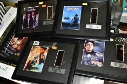 A COLLECTION OF FILM MEMORABILIA to include framed film cells from Scarface, Good Fellas, The