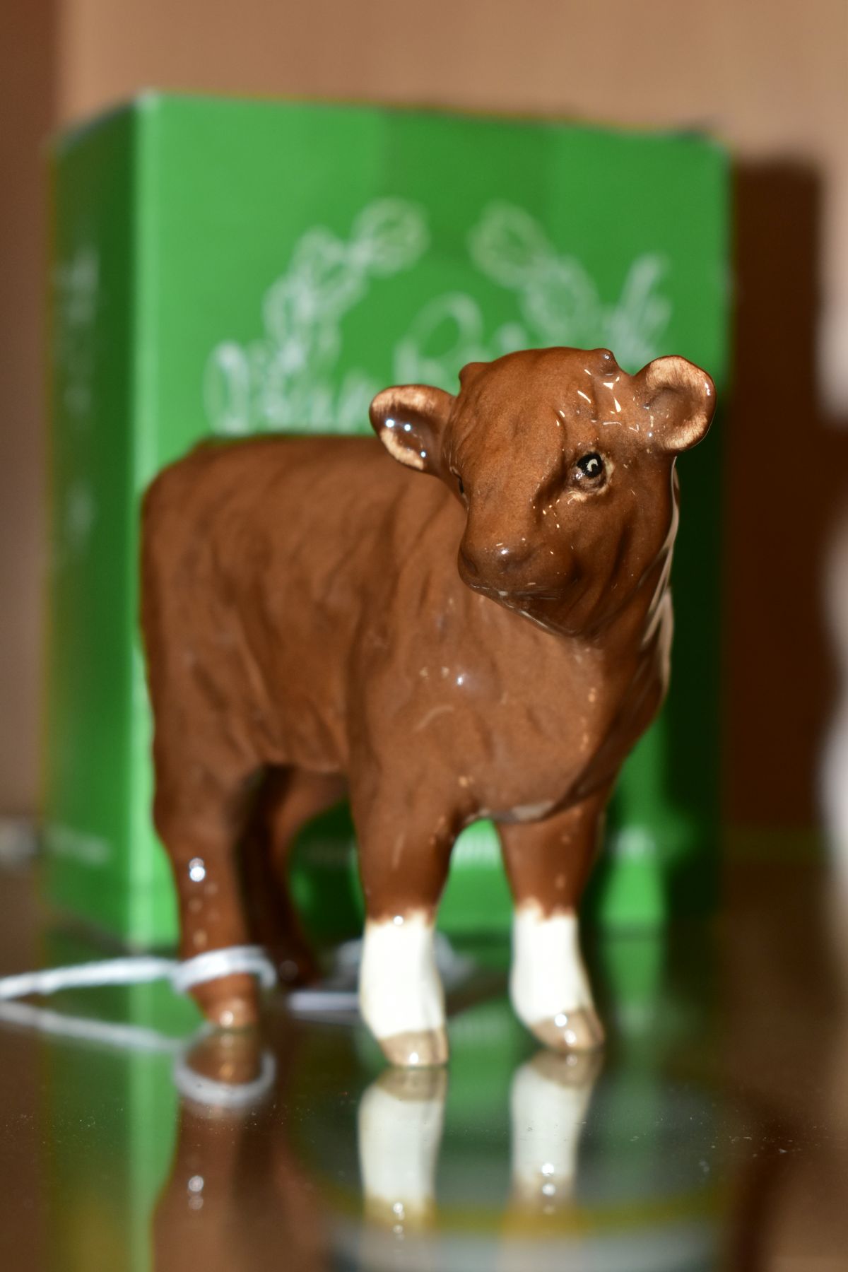 A BOXED BESWICK SPECIAL EDITION LIMOUSIN CALF, No.1827E, special colourway produced for The - Image 4 of 5