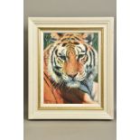 TONY FORREST (BRITISH 1961) 'WILD THING', a portrait of a tiger, limited edition print, 47/195,