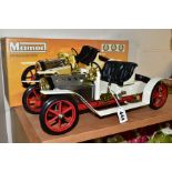 A BOXED MAMOD LIVE STEAM ROADSTER, No.SA1, not tested, complete with burner tray, steering