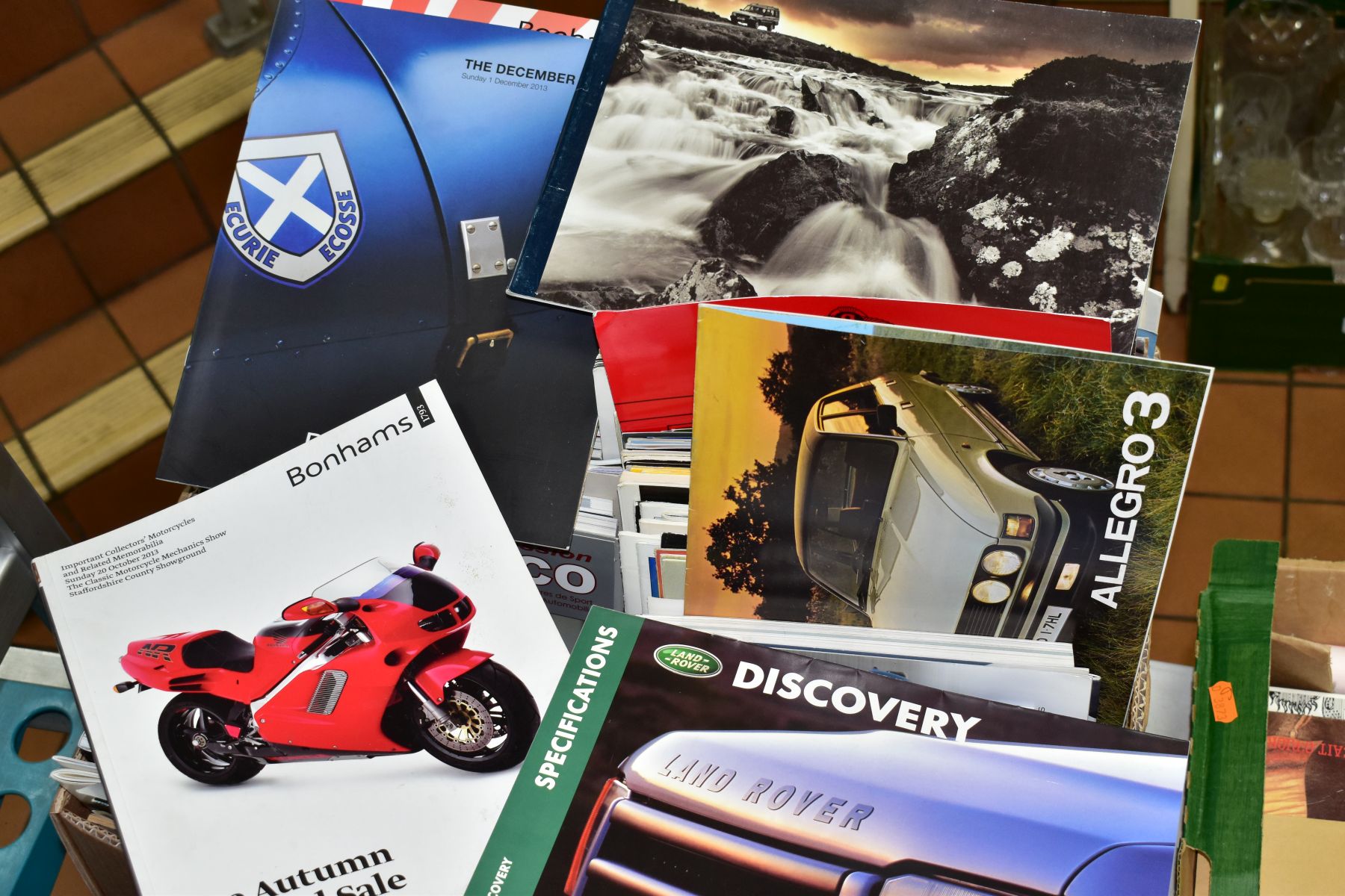 AUTOMOTIVE EPHEMERA, a large collection of Brochures and Auction Catalogues (Christie's Sotheby's, - Image 3 of 3