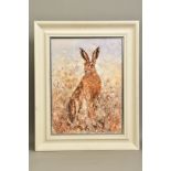 GARY BENFIELD (BRITISH 1965) 'BLITHE SPIRIT), a limited edition print of a hare 98/195, signed