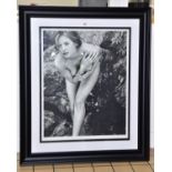 JOHN SWANNELL (BRITISH 1946) 'DASHA IN CUMBRIA SERIES No.2', an artist proof print photographic
