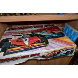 A BOXED SCALEXTRIC 500 ELECTRIC MODEL CAR RACING SET, No C636, complete with correct cars (Tyrell