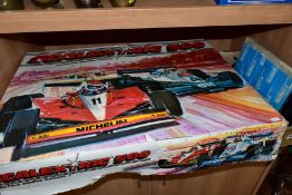 A BOXED SCALEXTRIC 500 ELECTRIC MODEL CAR RACING SET, No C636, complete with correct cars (Tyrell