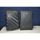 A SAMSONITE HARDSHELL SUITCASE 47cm wide 66cm and an Antler suitcase of similar dimensions (2)