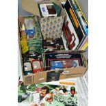 A QUANTITY OF BOXED AND UNBOXED SCALEXTRIX ITEMS, to include two unboxed Austin Healey 3000, No.C74,