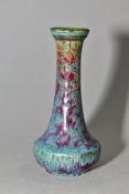 PIERRE-ADRIEN DALPAYRAT (FRANCE 1844-1910), a Solifleur vase having a squat body with a long neck