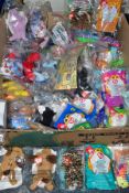 A COLLECTION OF MCDONALDS TY BEANIE BABIES & TEENIE BEANIE BABIES, all still sealed in original