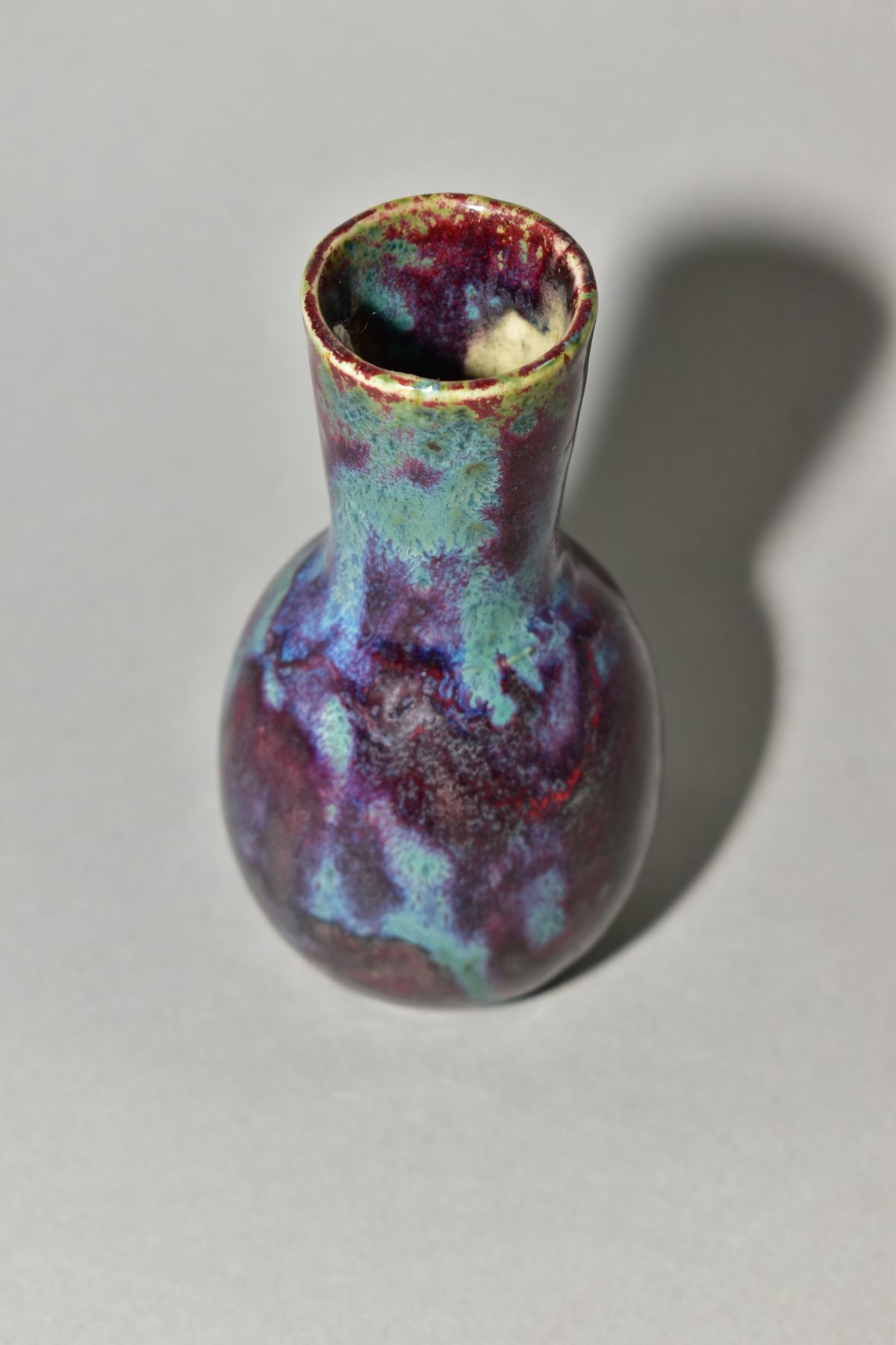 PIERRE-ADRIEN DALPAYRAT (FRANCE 1844-1910), a stoneware vase having ox-blood and copper glaze, - Image 2 of 3