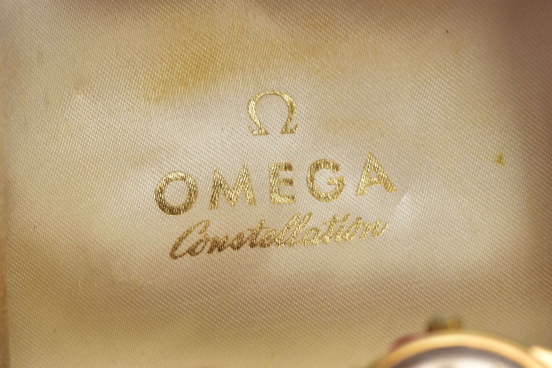 A GENTS 18CT GOLD OMEGA CONSTELLATION WRISTWATCH, automatic movement, round champagne dial signed ' - Image 9 of 9