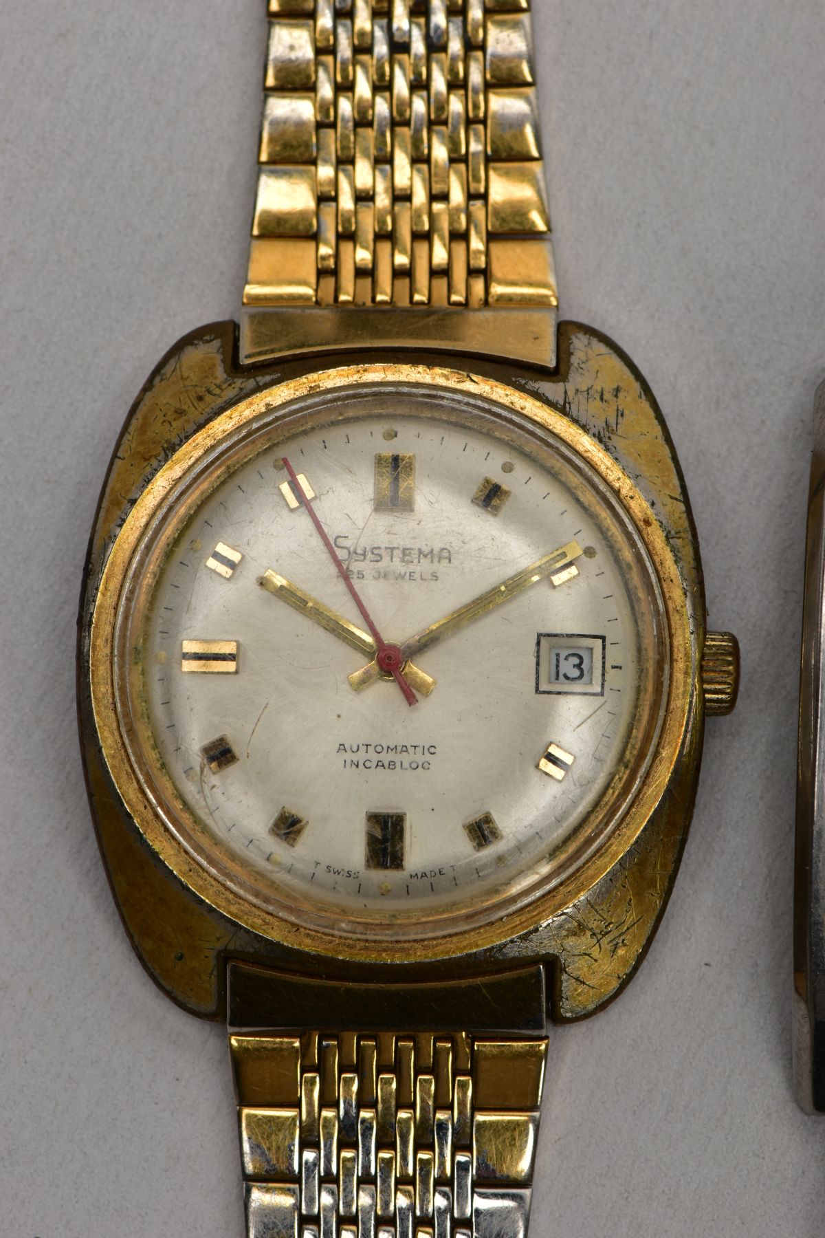 THREE VINTAGE WRISTWATCHES, to include a Seiko digital calculator alarm watch, a Systema - Image 2 of 8