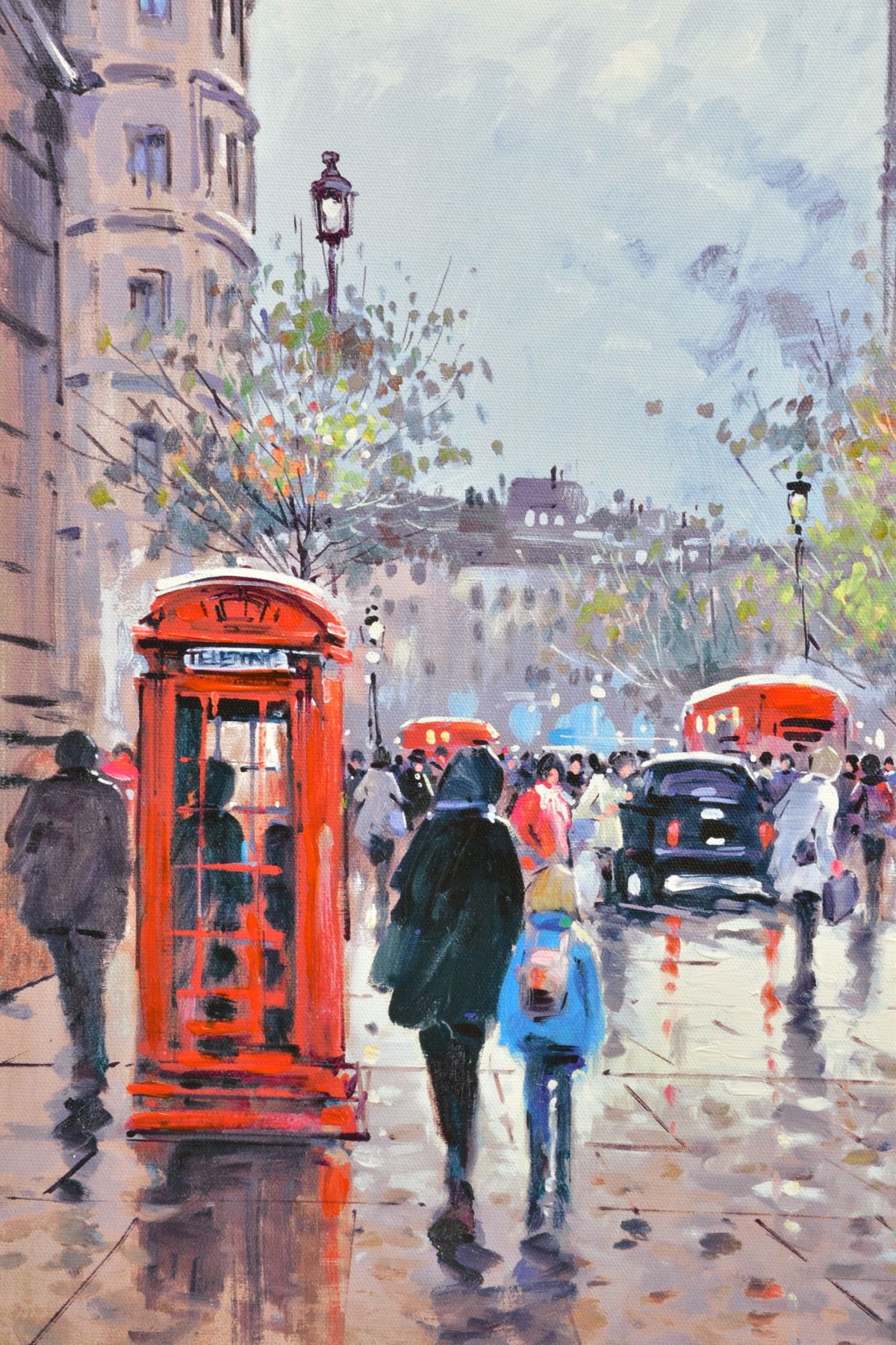 HENDERSON CISZ (BRAZIL 1960) 'MEMORIES OF LONDON' a London cityscape, signed limited edition print - Image 3 of 6