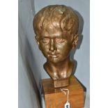 CHARLES D'ORVILLE PILKINGTON JACKSON ARSA, FRBS (1887-1973), 'NEIL', a bronze bust of the artist's