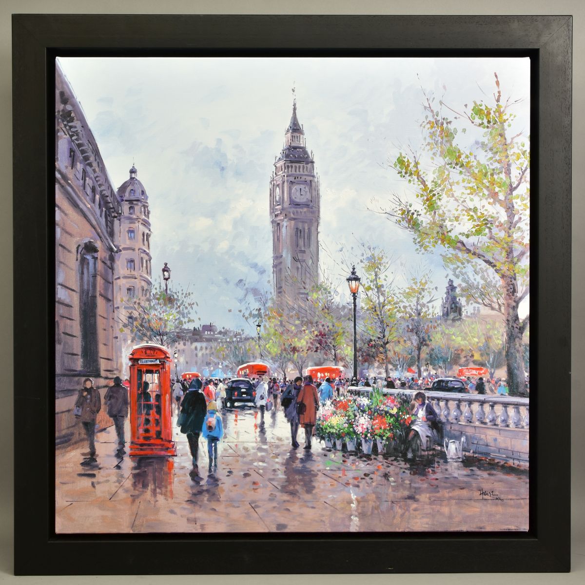 HENDERSON CISZ (BRAZIL 1960) 'MEMORIES OF LONDON' a London cityscape, signed limited edition print