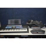 A CASIO CTK-511 KEYBOARD and a Yamaha DD-6 pad drum machine (no PSU with either but tested and