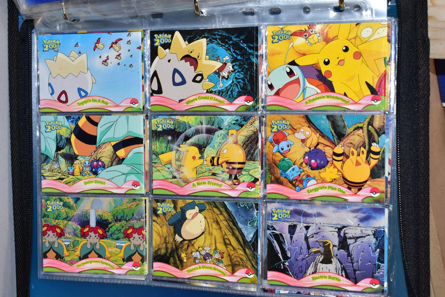 A BLUE POKEMON FOLDER CONTAINING AN ALMOST COMPLETE NEO GENESIS SET, which includes first - Bild 26 aus 33