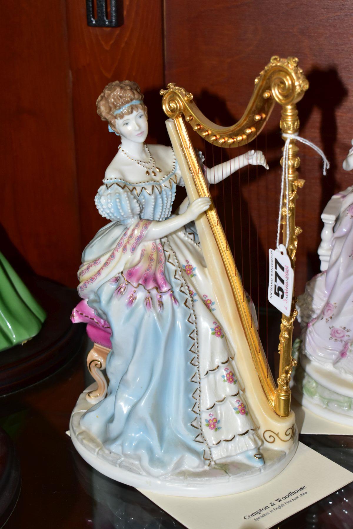 A SET OF FOUR ROYAL WORCESTER LIMITED EDITION FIGURINES, from The Graceful Arts Collection, - Image 2 of 9