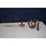 A LAWN FLITE PETROL HEDGE TRIMMER ( engine pulls freely but hasn't been started) 74cm cut