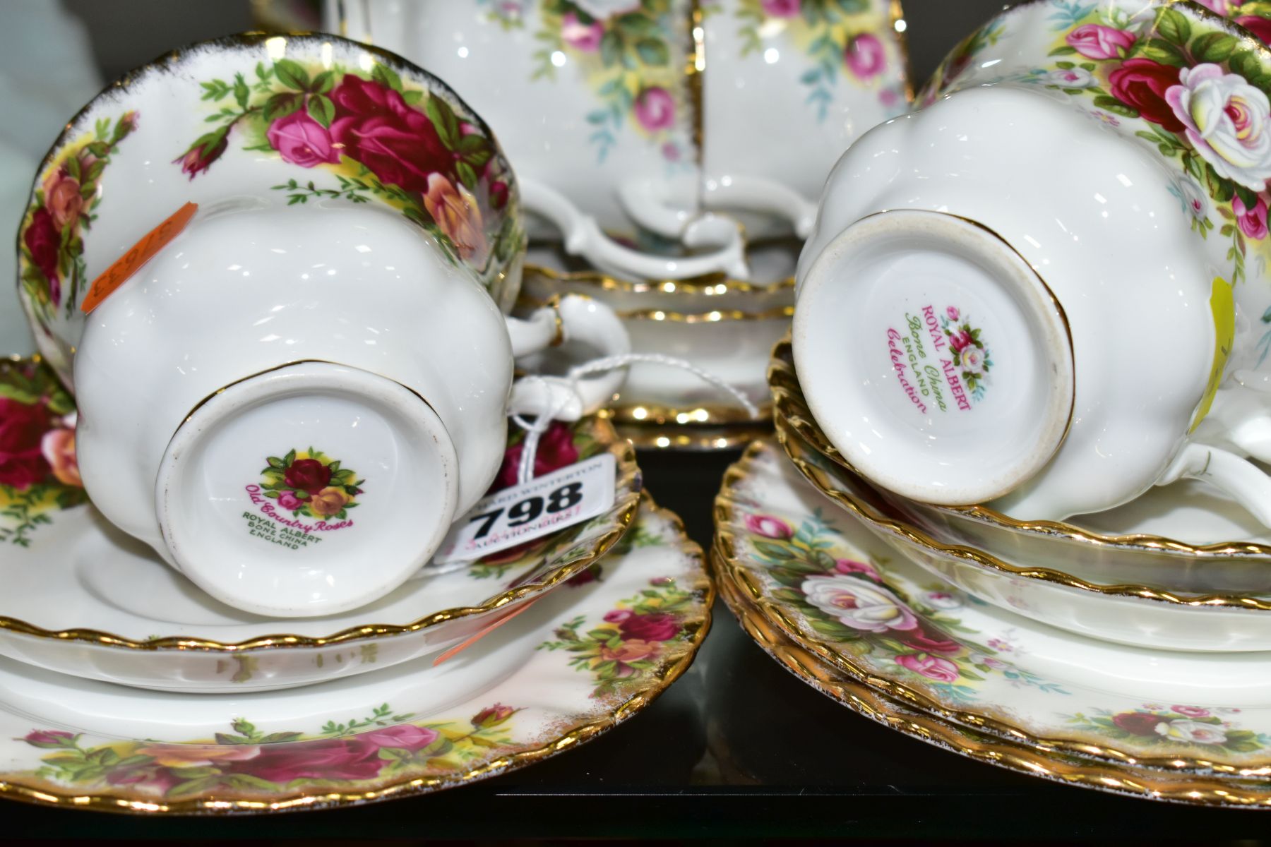TWENTY PIECES OF ROYAL ALBERT, comprising 'Old Country Roses' cup, saucer and 16cm diameter side - Image 2 of 4
