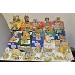THIRTY SEVEN LILLIPUT LANE SCULPTURES, comprising two Collectors Club Heaven Lea Cottage 1993/94 and
