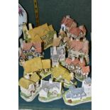 TWELVE DAVID WINTER COTTAGES, comprising The Apothecarys Shop, The Village Shop, ? Man's Farm House,