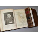 DR. SAMUEL JOHNSON: A DICTIONARY of the ENGLISH LANGAUAGE. Eighth Edition 1799, 2 Volumes, calf